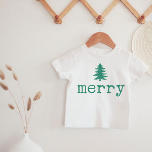 Merry Holiday Tee - Infant/Toddler