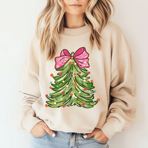 Merry Tree Crewneck - Adult