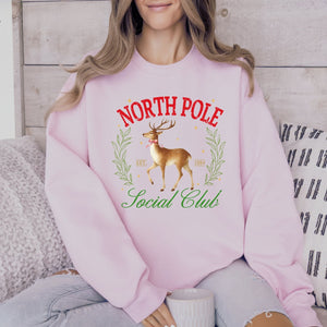 North Pole Social Club Crewneck - Adult