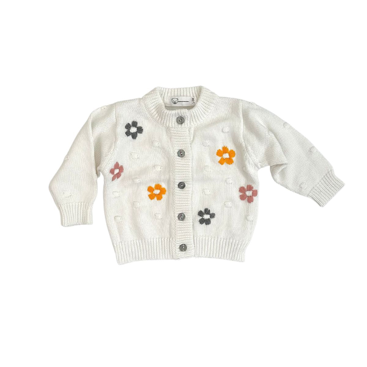 Quinn button up floral sweater