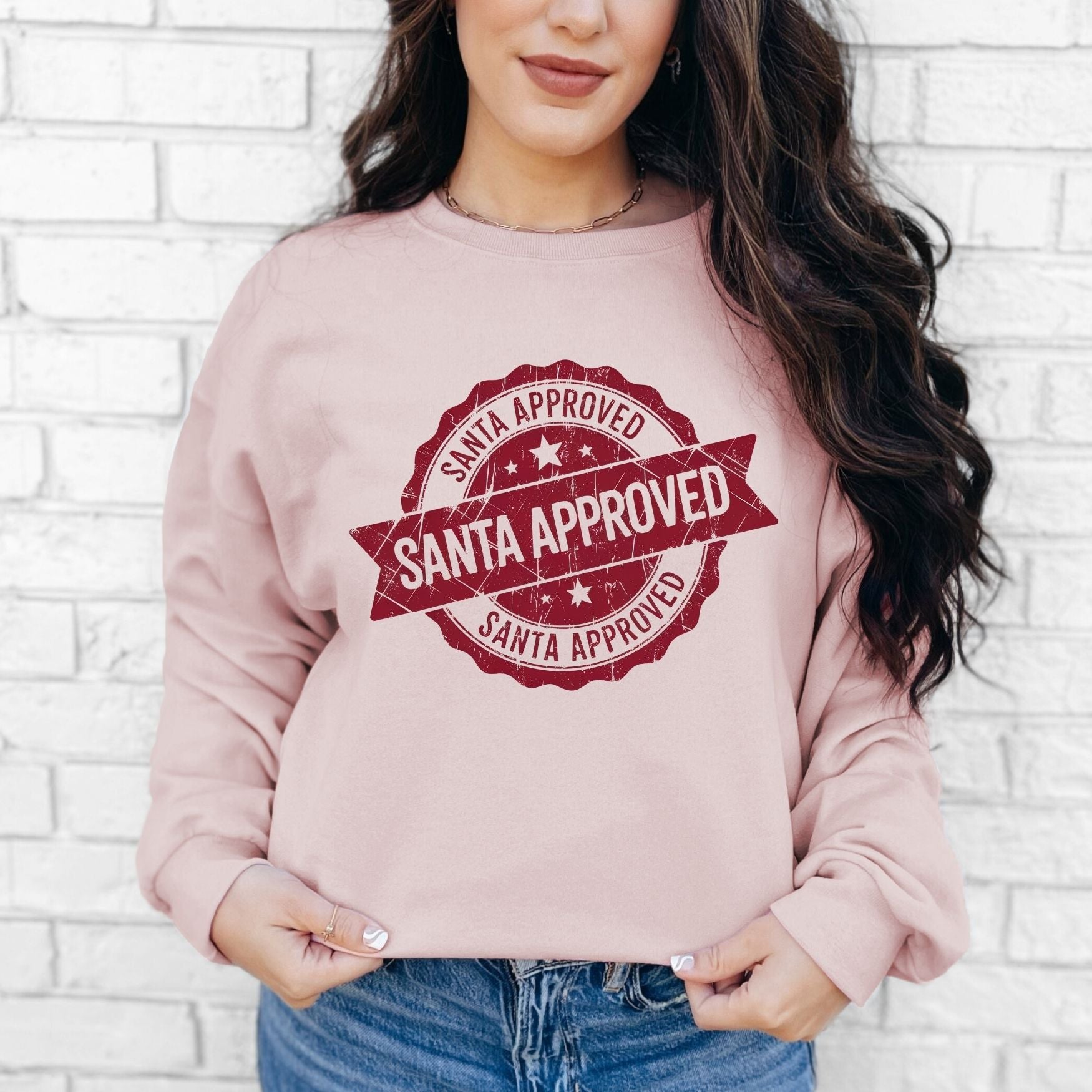 Santa Approved Crewneck - Adult