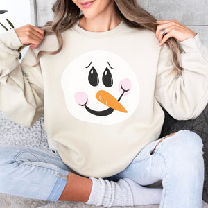 Snowman Crewneck - Adult