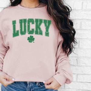 Lucky Varsity Crewneck Sweatshirt