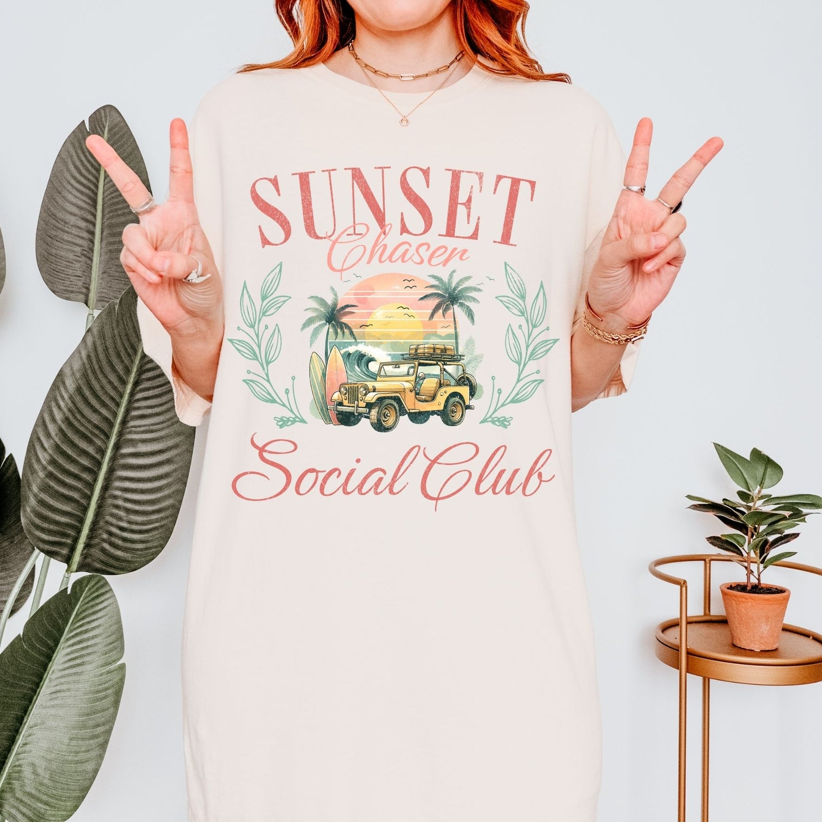 Sunset Social Club Tee