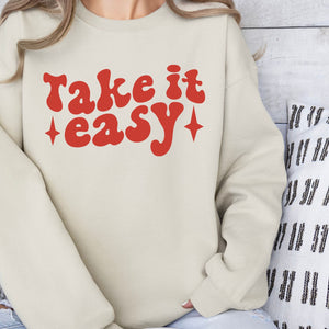 Take it Easy Crewneck Sweatshirt