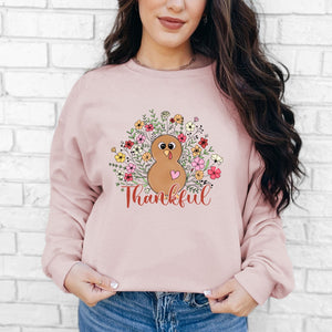 Thankful Turkey Crewneck - Adult