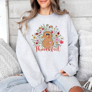 Thankful Turkey Crewneck - Adult