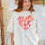 Watercolor Heart Tee, Valentine's Day T-Shirt, Comfort Colors Shirt