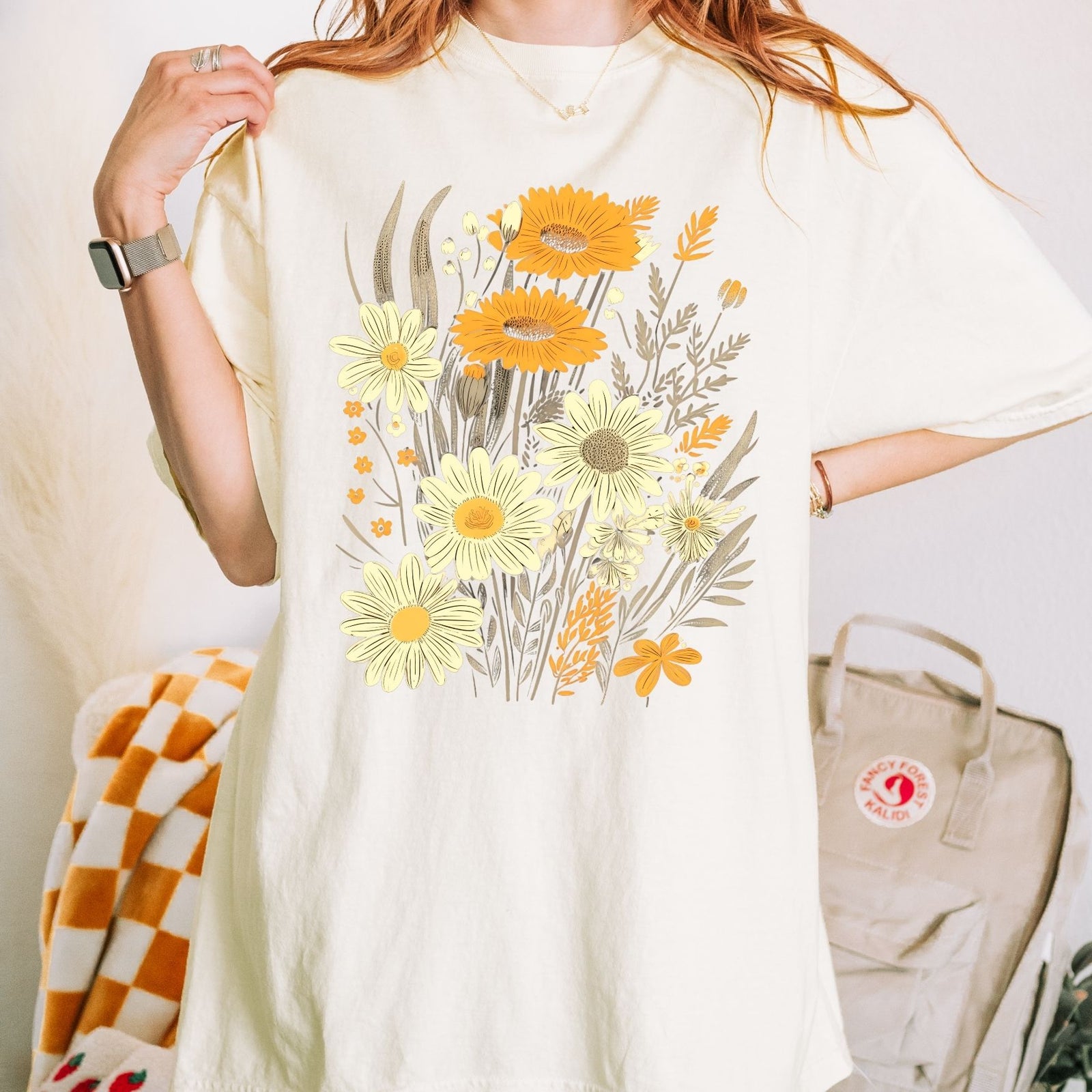 Yellow Wildflower Tee