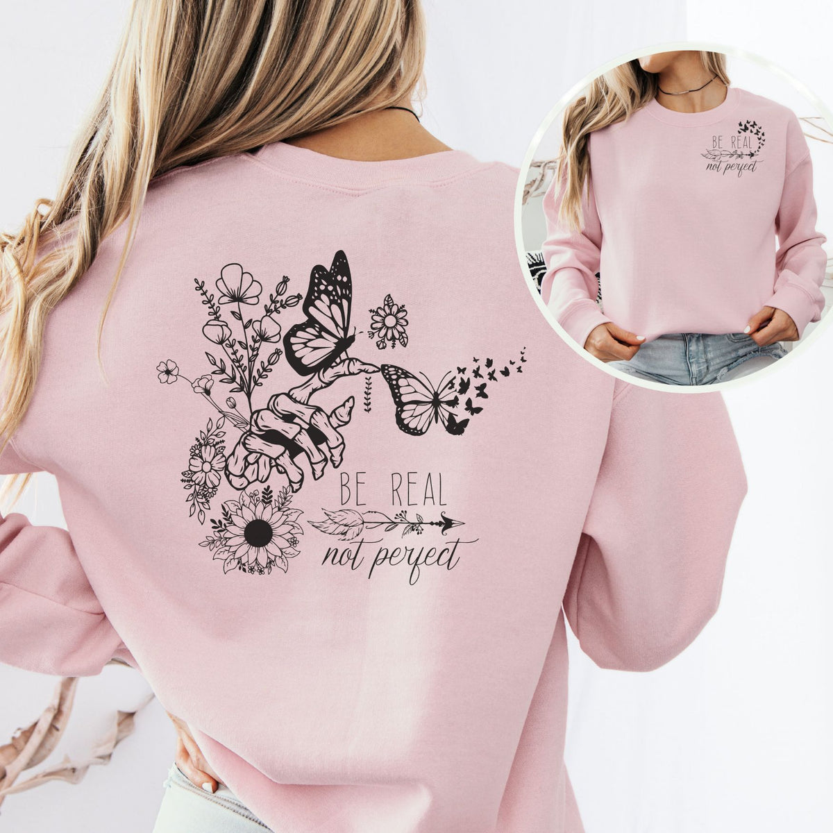 Be Real Crewneck Sweatshirt