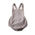 Drew ribbed overalls in grey