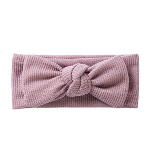 Knotted bow in lilac